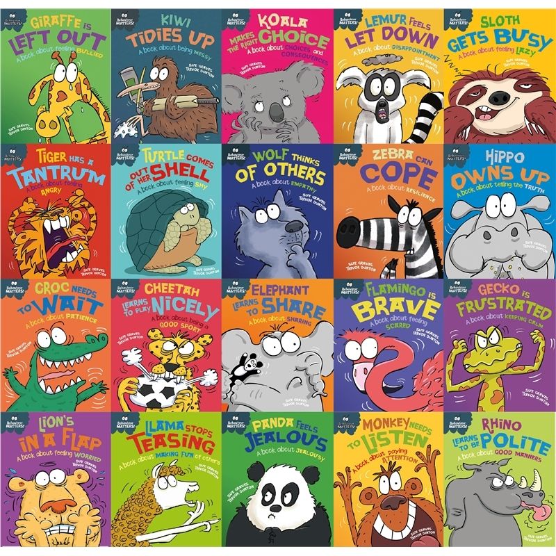 Sue Graves Behaviour Matters! Collection 20 Books Set 情緒啟蒙系列圖畫書20本套裝