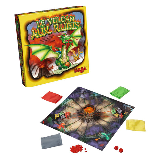 Haba 7124 Fire Dragon Strategic Board Game 火龍奪寶 策略遊戲