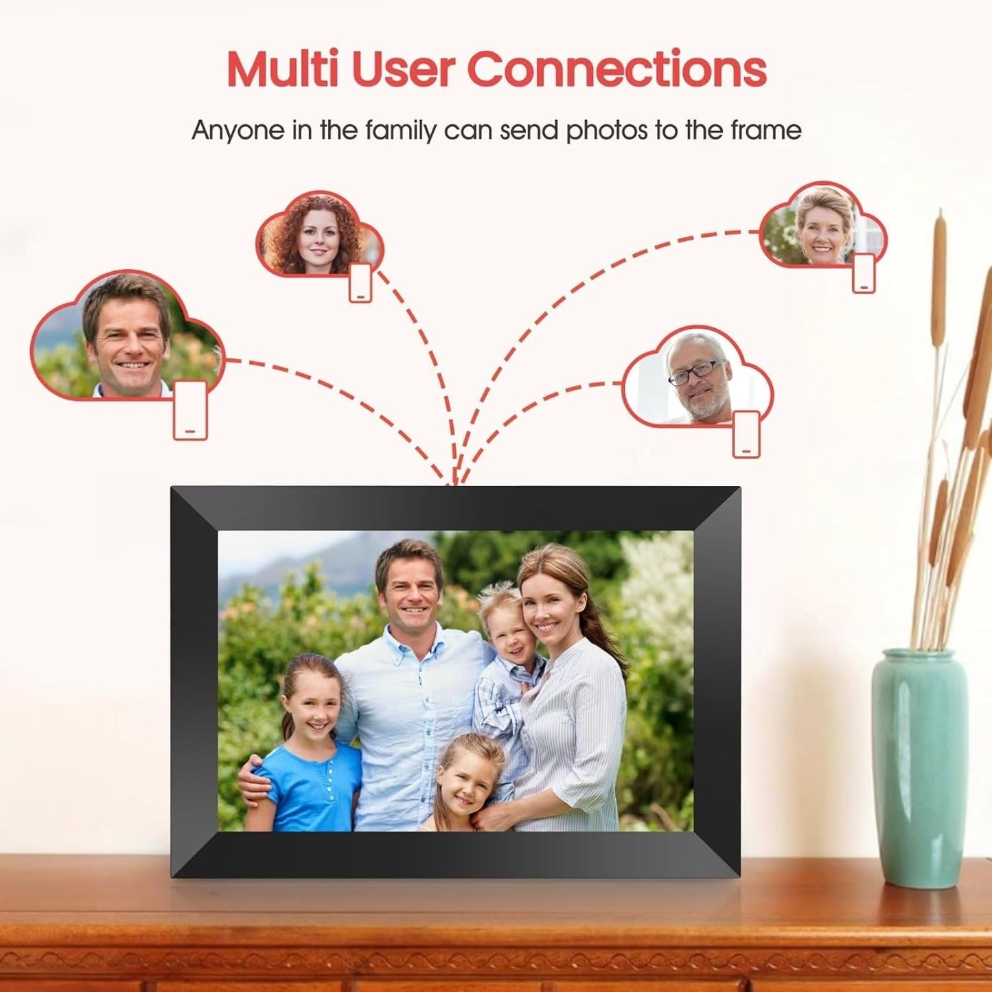 Frameo 10.1 Inch Smart WiFi Digital Frame 32GB Frameo 10.1吋智能WiFi數位相框 32GB