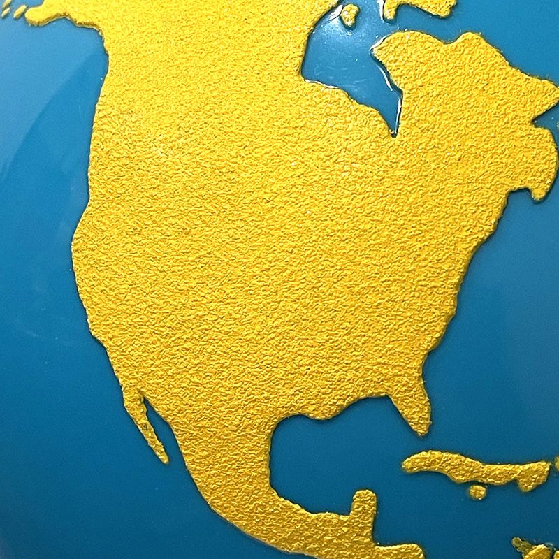 Kindermatic Montessori Sandpaper Globe 蒙特梭利 沙子地球儀