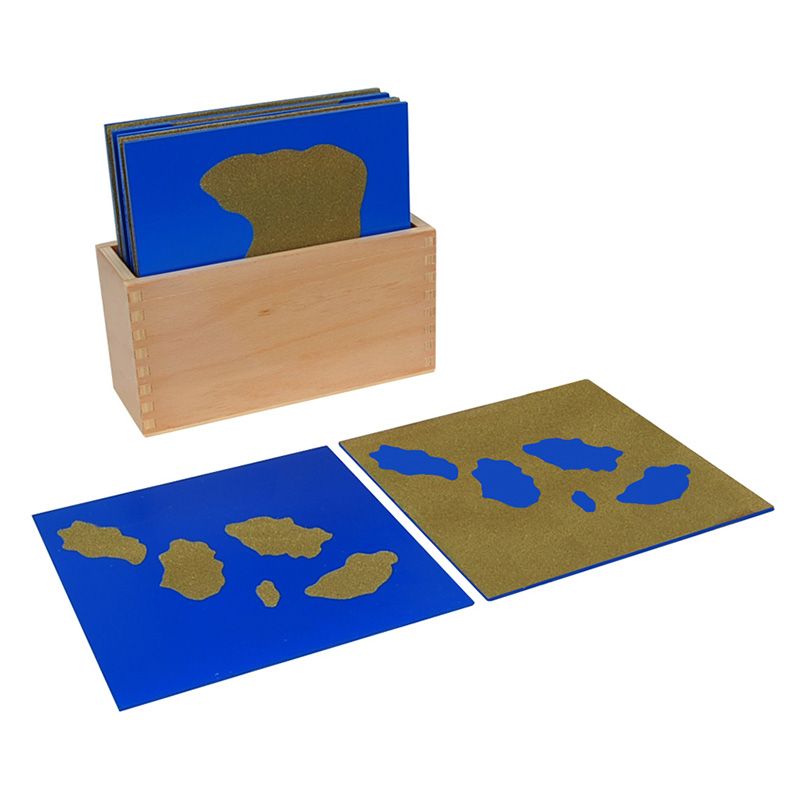 Kindermatic Montessori Land Form Cards 蒙特梭利 砂地圖 – MY SCHOOL BUS