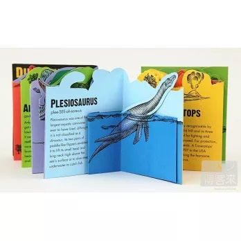 Dinosaurs: A Pocket Pop-Up 恐龍：口袋立體書