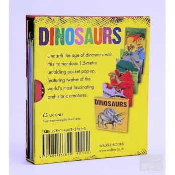 Dinosaurs: A Pocket Pop-Up 恐龍：口袋立體書