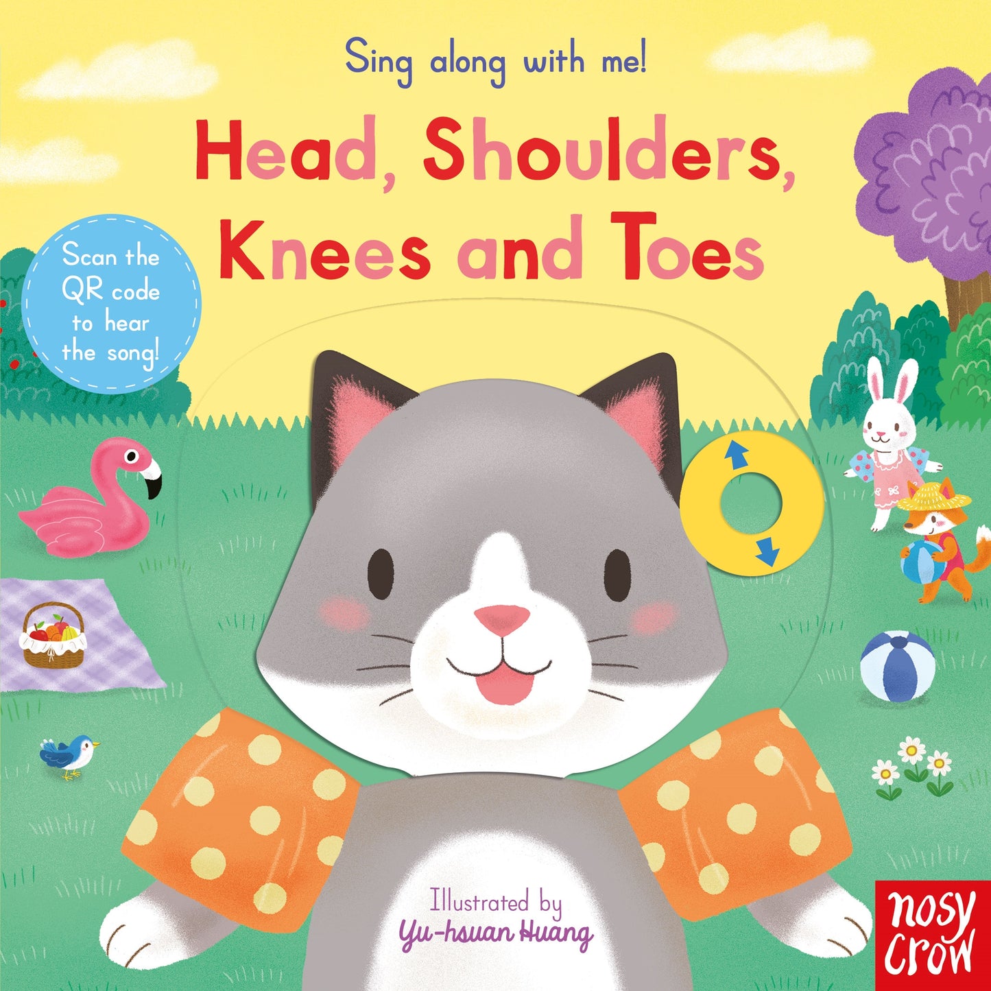 Sing Along With Me! Head, Shoulders, Knees and Toes (Board book with QR Code) 硬頁遊戲書 附故事音檔