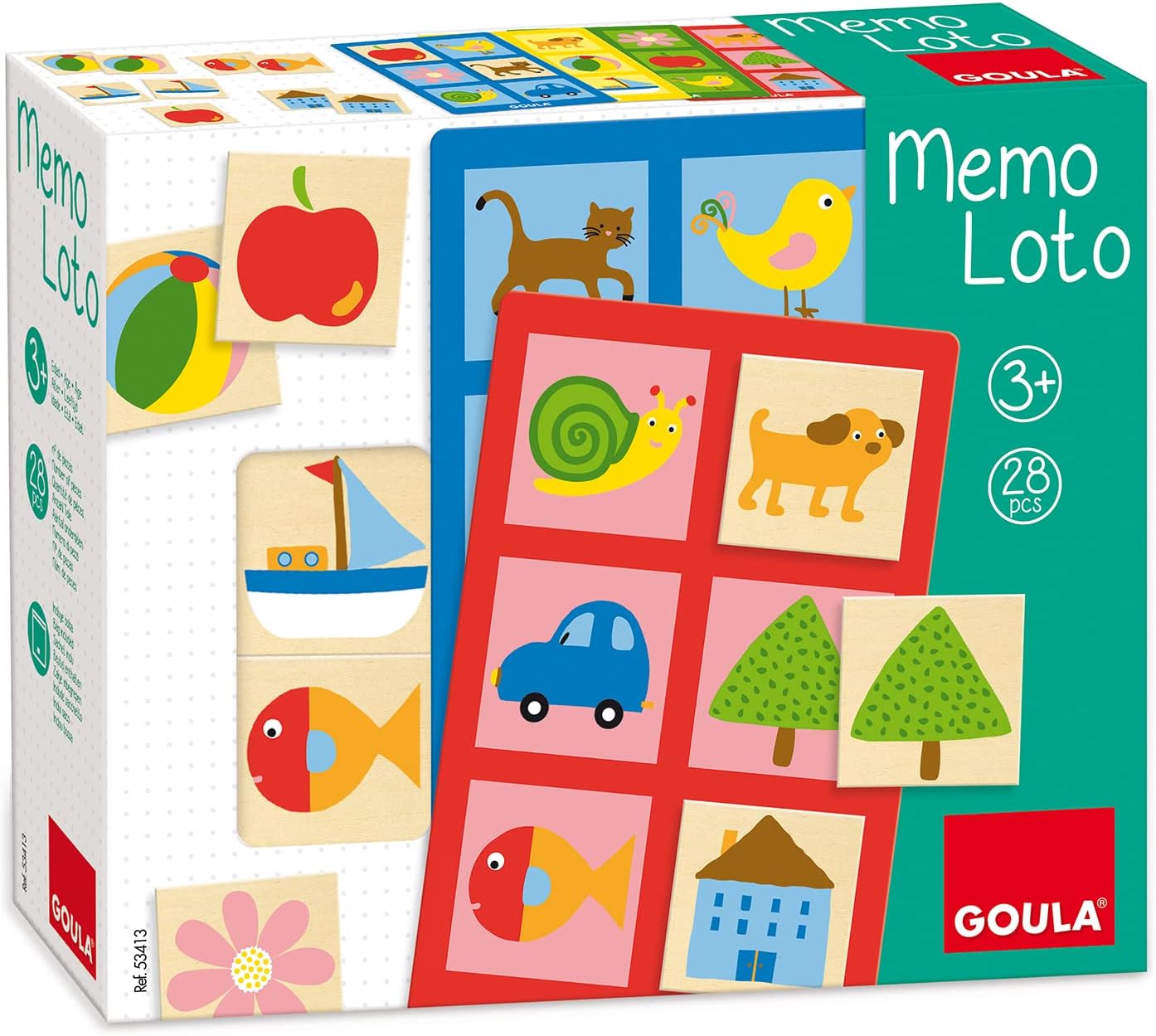 Goula Memo-Lotto Matching & Memory Game 經典配對及記憶遊戲