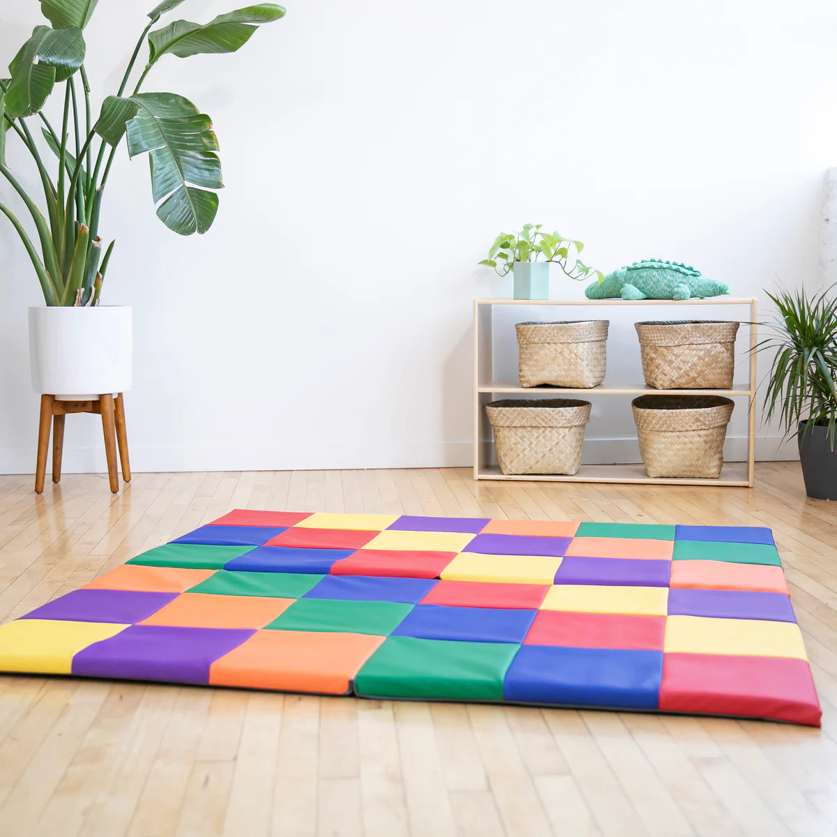 SoftZone Patchwork Folding Activity Mat 亮彩摺疊遊戲墊 L254 X W147.3 X T2.54cm