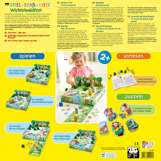 Haba 300785 Fun Forest Feasting Matching & Memory Game 森林小動物盛會 配對記憶遊戲