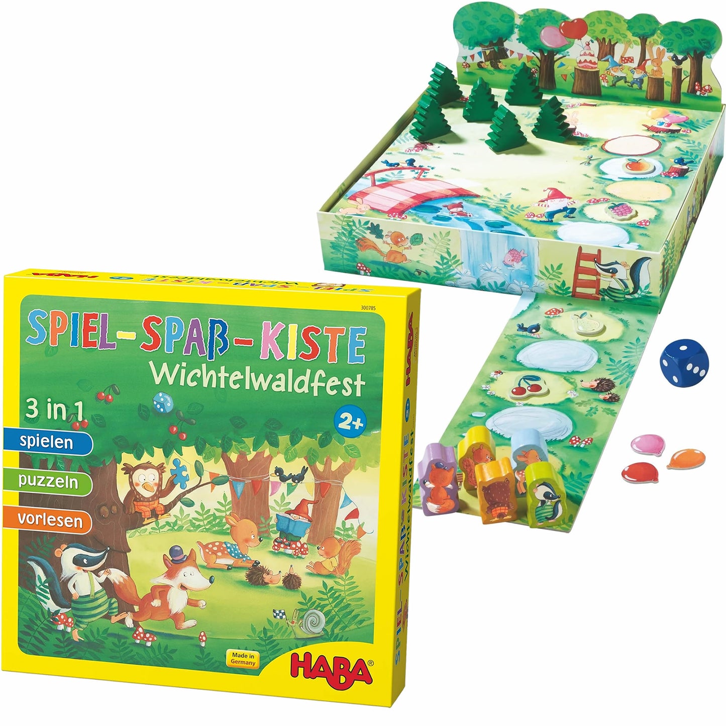Haba 300785 Fun Forest Feasting Matching & Memory Game 森林小動物盛會 配對記憶遊戲