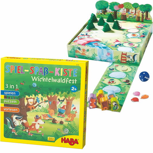 Haba 300785 Fun Forest Feasting Matching & Memory Game 森林小動物盛會 配對記憶遊戲