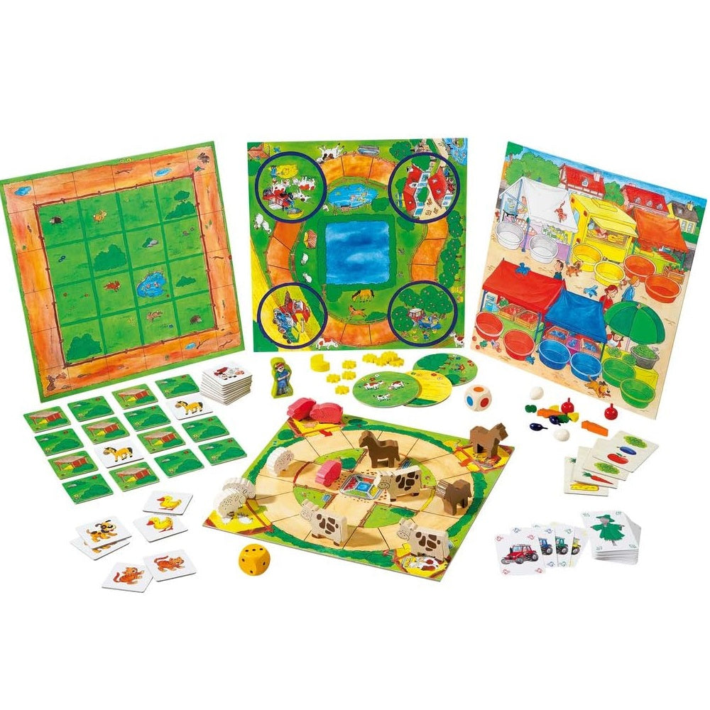 Haba My First Game Treasury The Big 10 in 1 Game Collection 我的第一個遊戲寶藏 10合1套裝