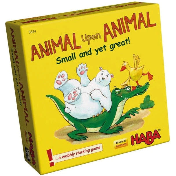 Haba 5645 Animal Upon Animal Small and yet Great! 動物疊疊樂小沙場・大戰役版本