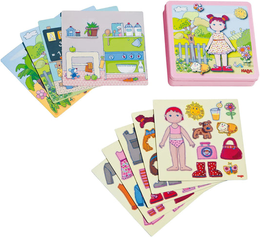 Haba Dress-Up Doll Lilli Magnetic Game  裝扮娃娃 Lilli 磁性遊戲