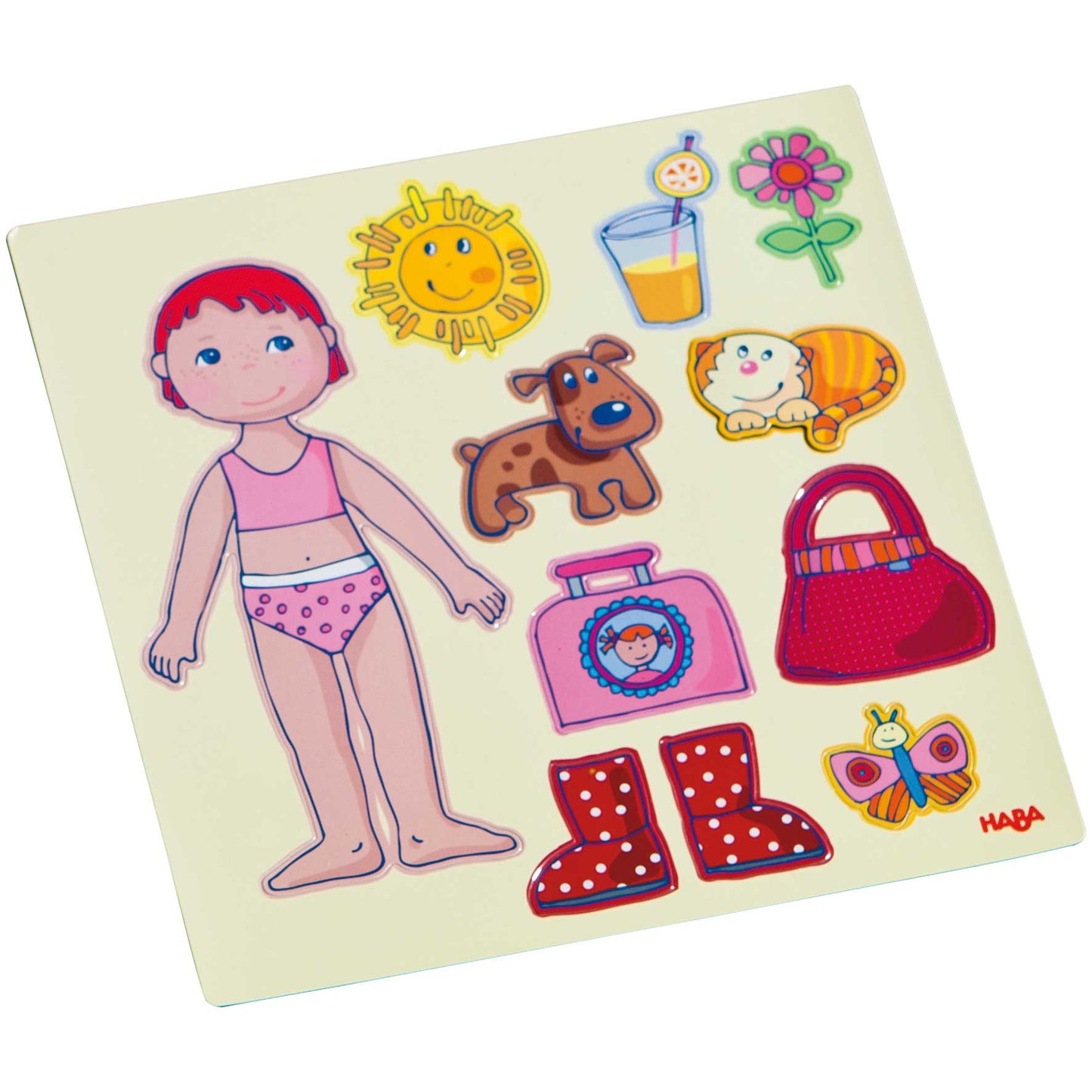 Haba Dress-Up Doll Lilli Magnetic Game  裝扮娃娃 Lilli 磁性遊戲