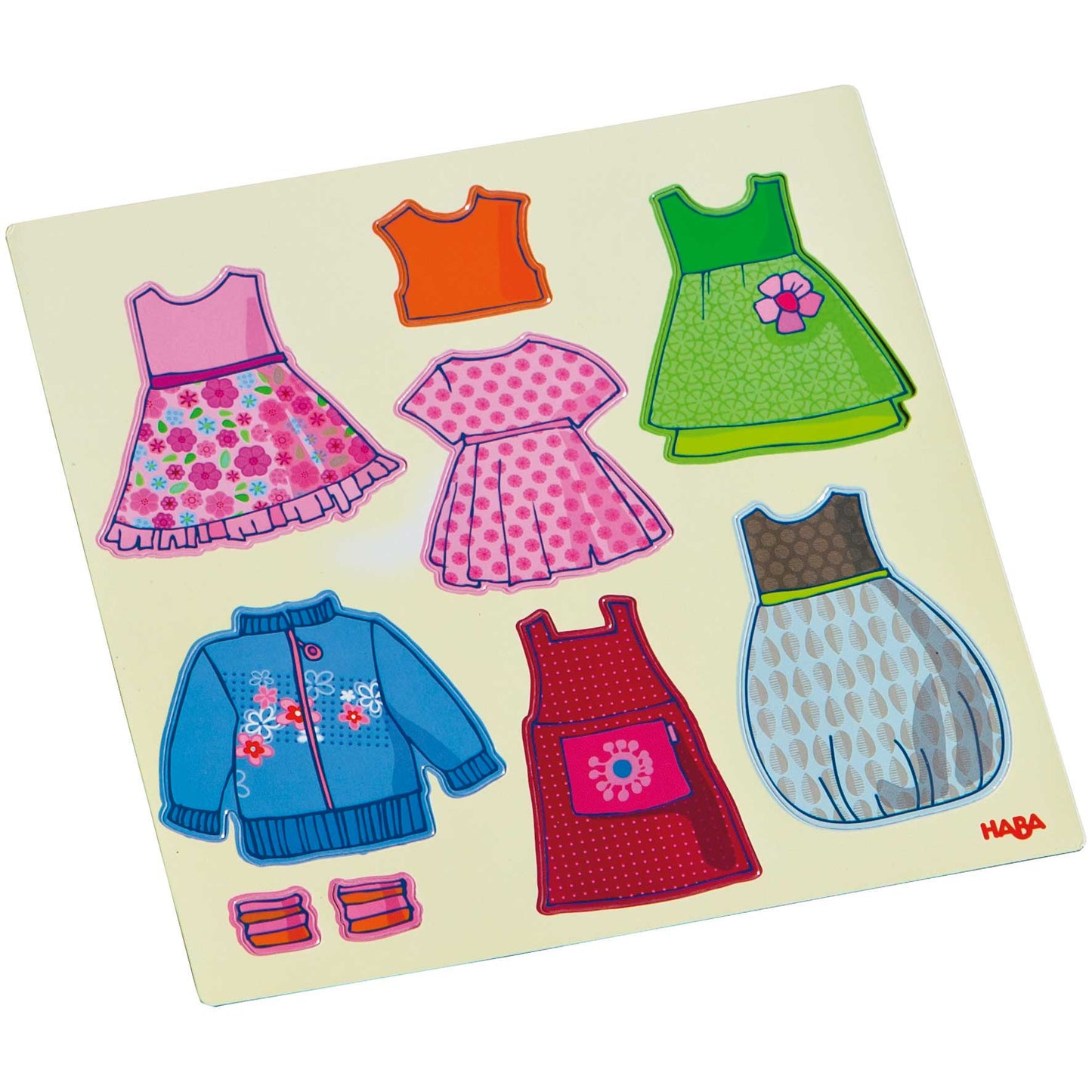 Haba Dress-Up Doll Lilli Magnetic Game  裝扮娃娃 Lilli 磁性遊戲