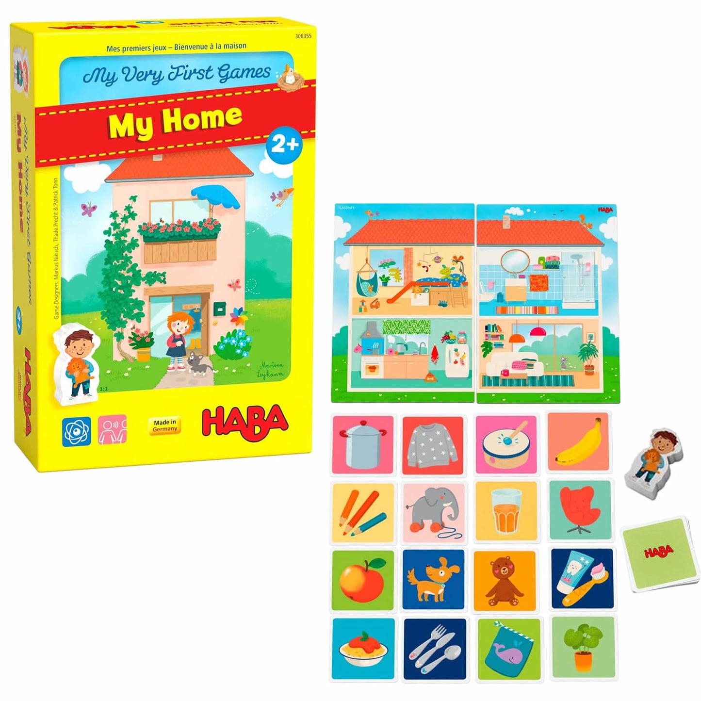 HABA My Very First Games My Home Recognition and Matching Games 我的家裡 情景配對及認知表達遊戲
