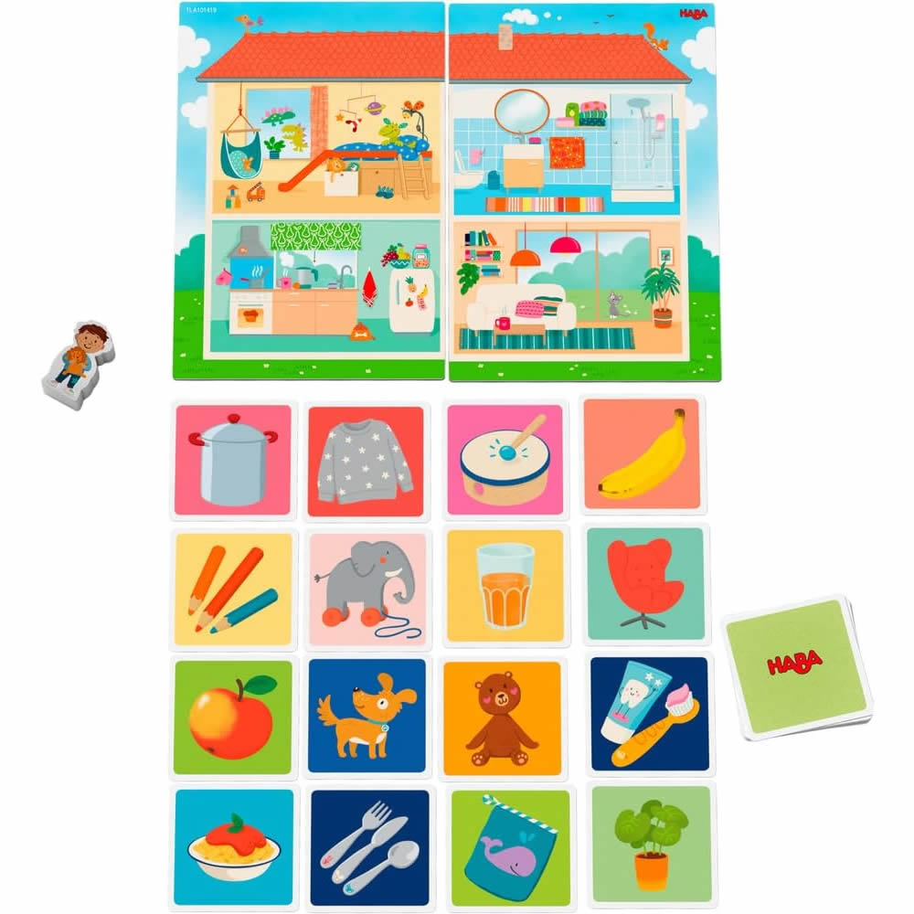 HABA My Very First Games My Home Recognition and Matching Games 我的家裡 情景配對及認知表達遊戲