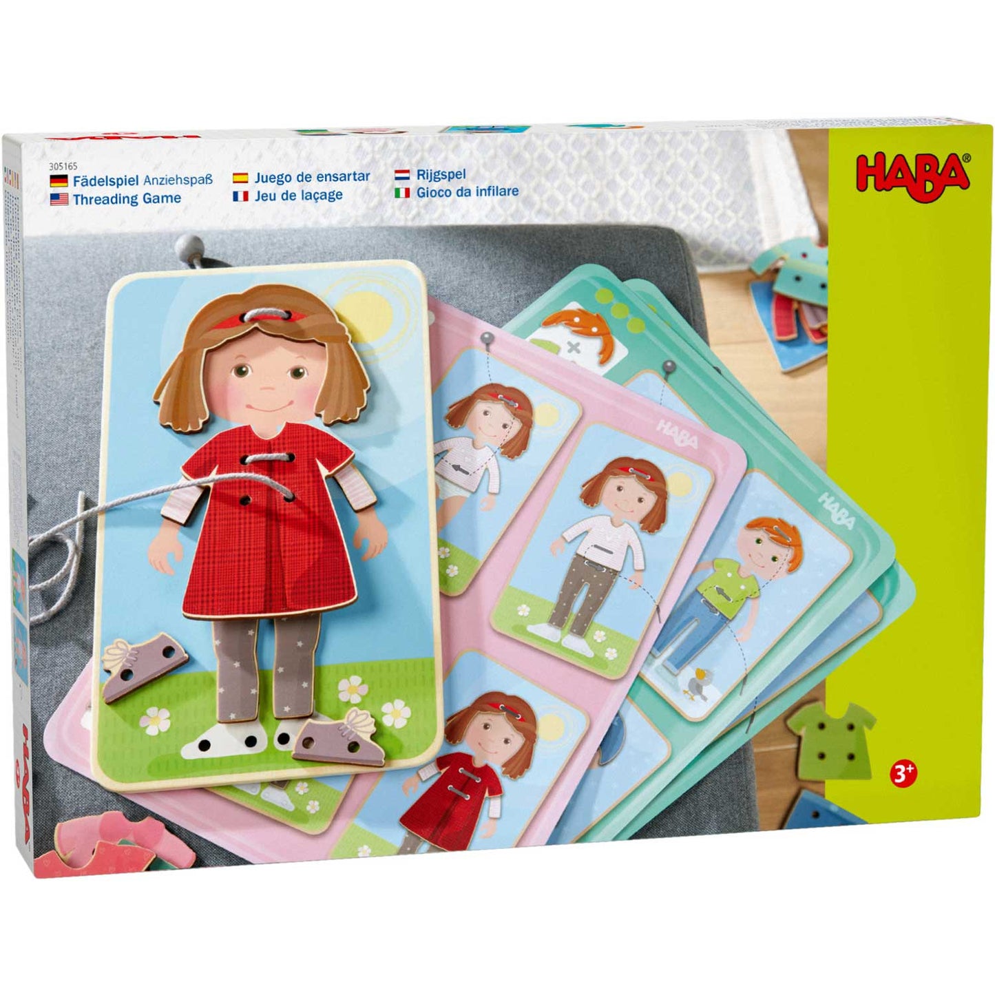 Haba Dress Me Threading & Lacing Game 穿衣穿線和繫帶遊戲
