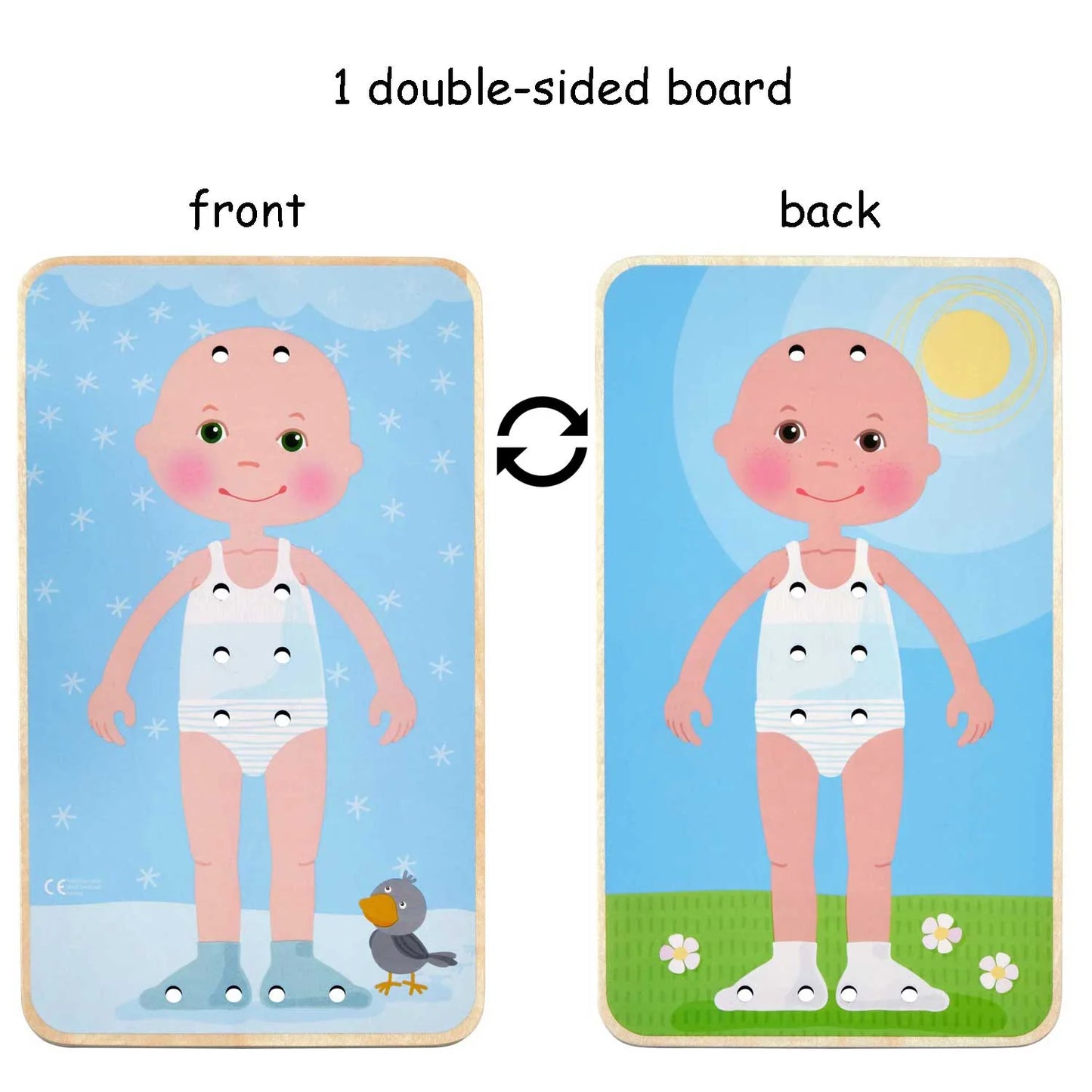 Haba Dress Me Threading & Lacing Game 穿衣穿線和繫帶遊戲