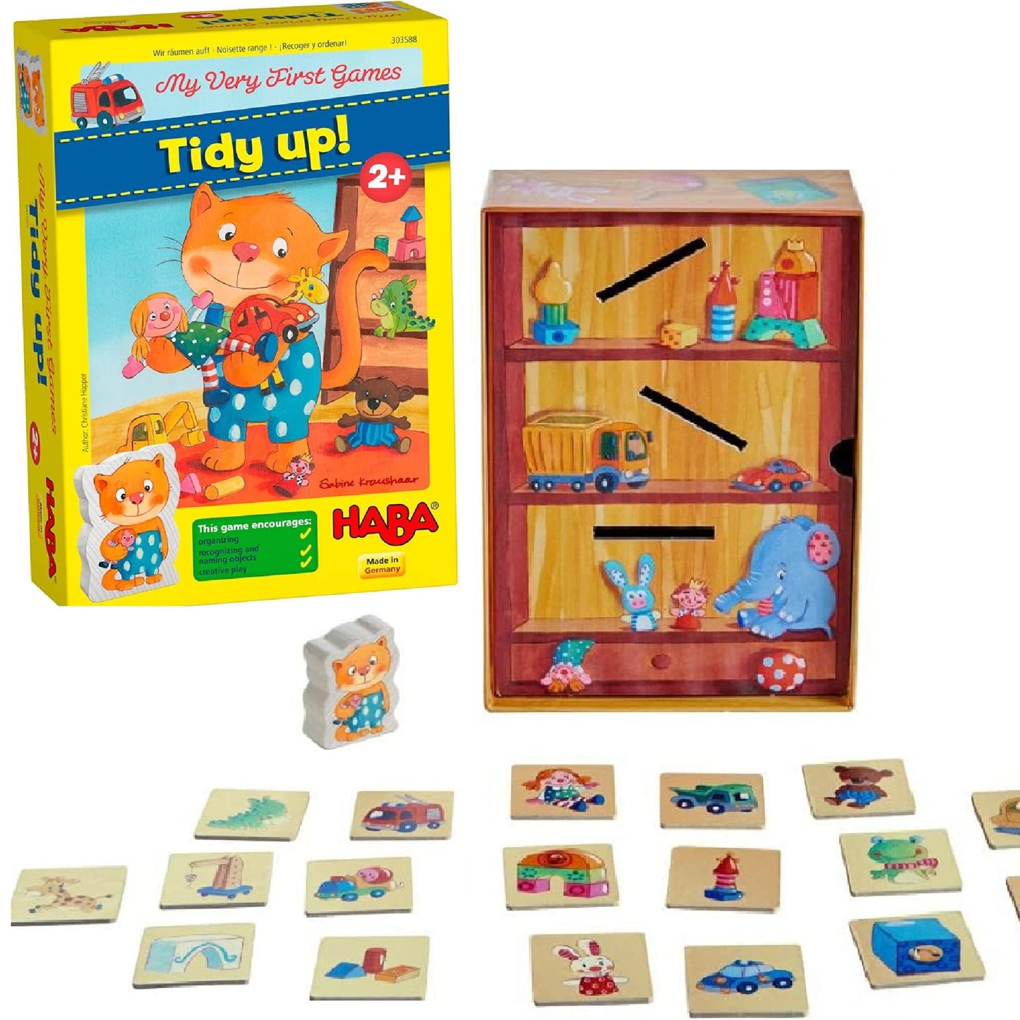 HABA My Very First Games Tidy Up! Matching Game 整理收納玩具 配對遊戲