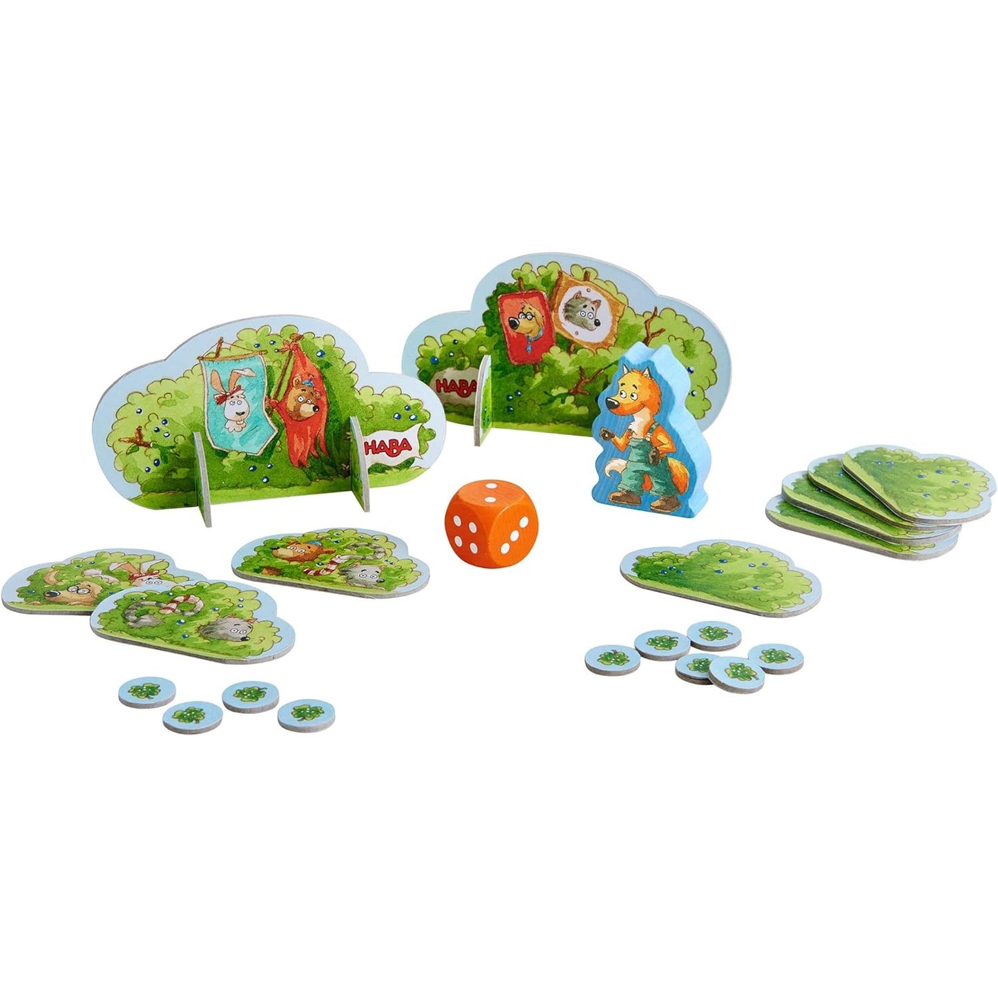 HABA Findefuchs A wild dice memory game