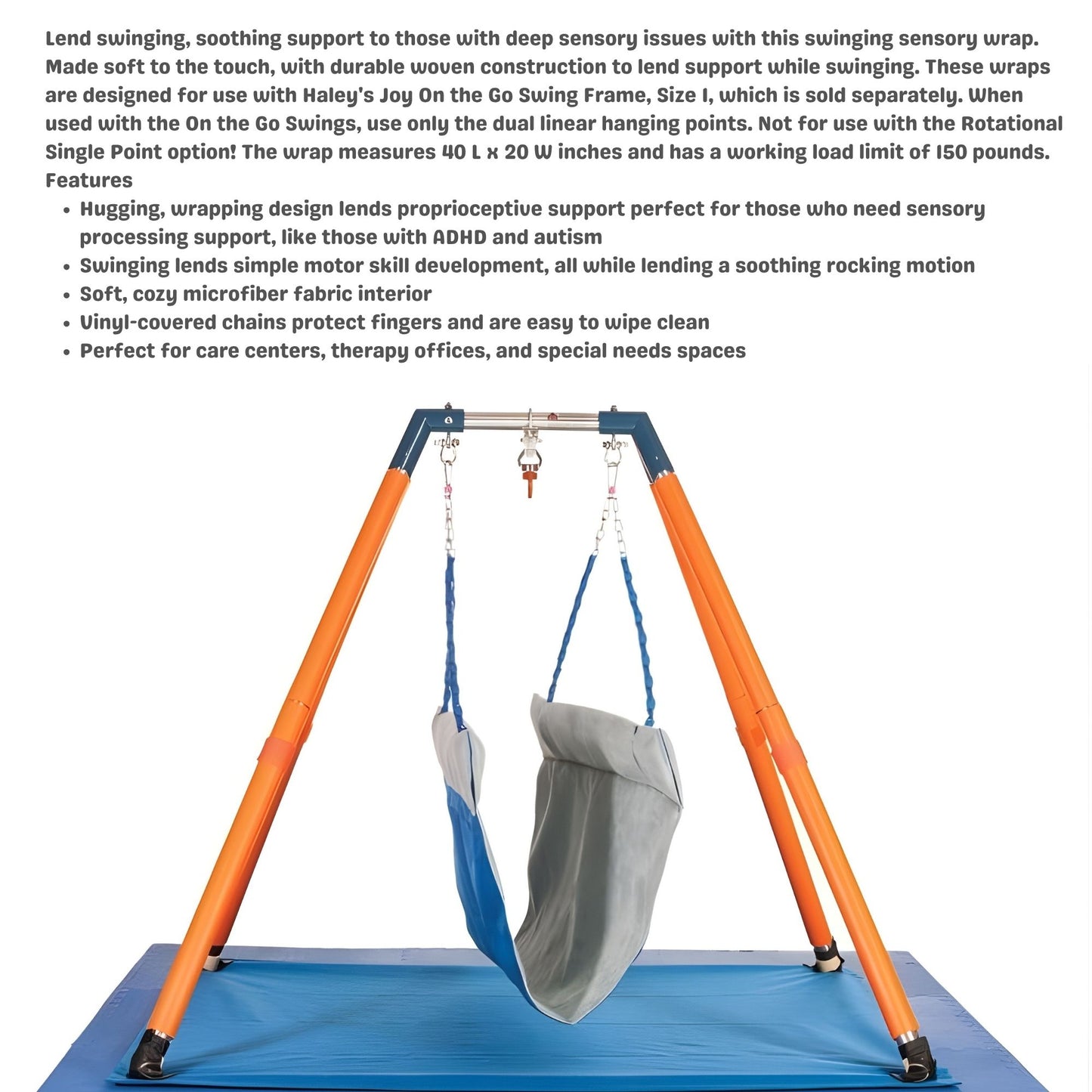 Haley's Joy Swing Frame 3-Point Suspension Size 1  便攜式秋千架 – 1號 (3點懸掛系統)