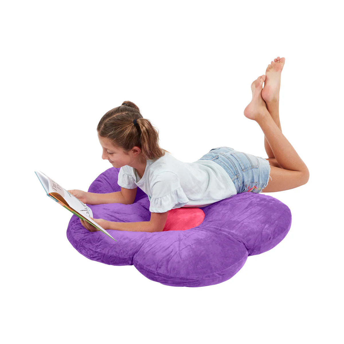 ECR4Kids Flower Floor Pillow, Seating Cushion 花朵地墊，坐墊