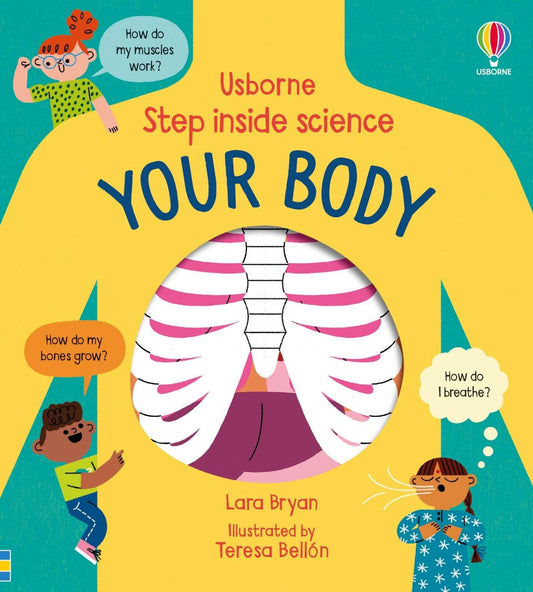 Usborne Step Inside Science: Your Body 科普啟蒙洞洞翻翻書 你的身體