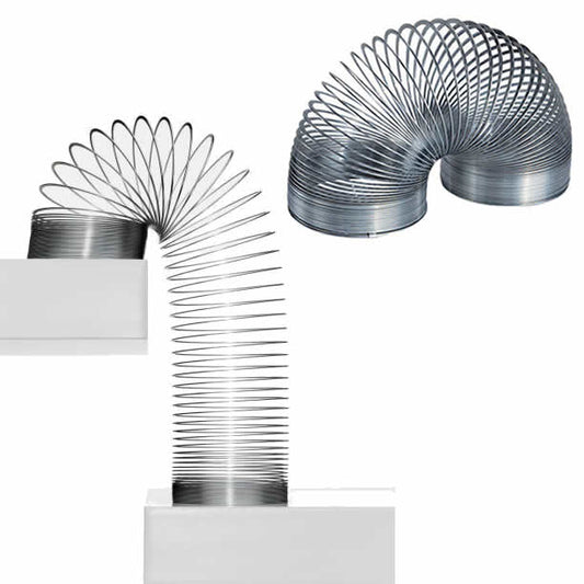 Sensory Fidget Classic Metal Slinky 經典金屬跳跳彈簧管減壓玩具