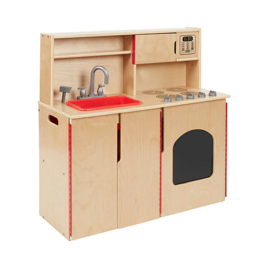 ECR4Kids 4-in-1  Play Kitchen Wooden 4合1 實木廚房玩具組合