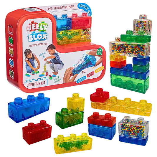 Jelly Blox Creative Kit - 20 pieces 軟體積木創意套裝