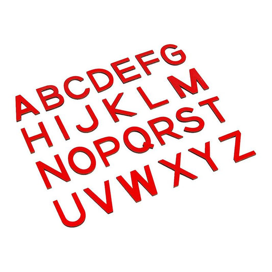 Large Movable Alphabet Capital 蒙特梭利 可移動字母箱 大寫字母