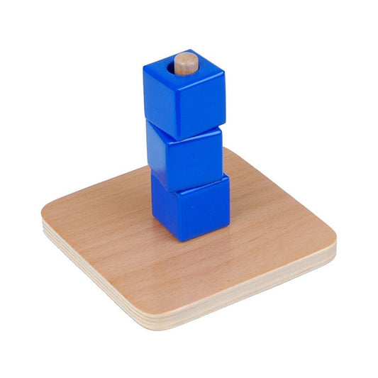 Kindermatic Montessori Cubes on Vertical Dowel 蒙特梭利 立方體和垂直銷子