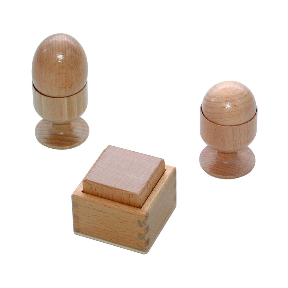 Kindermatic Montessori 3D Object Fitting Exercise 蒙特梭利 3D投入組合練習