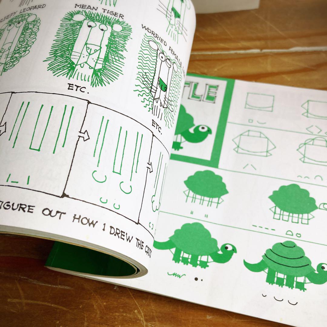 Ed Emberley's Big Green Drawing Book 大綠色繪畫訓練書