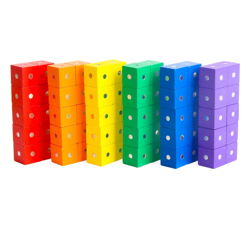 Magnet World: Magnetic Wooden Block 磁性方塊