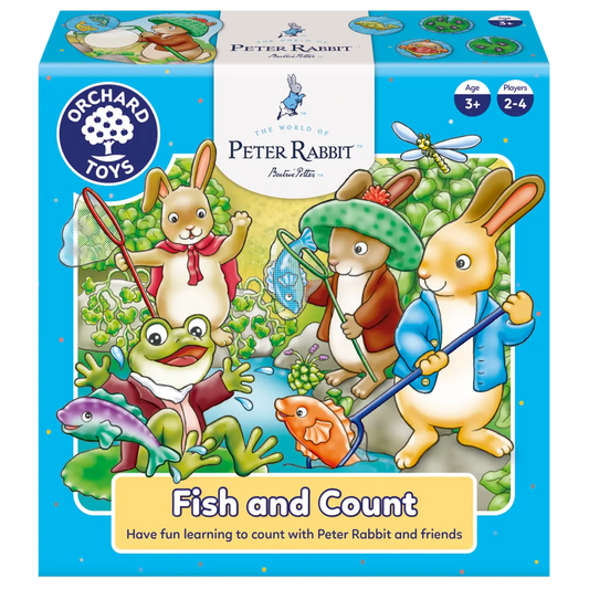 Orchard Toys Peter Rabbit™ Fish & Count Game 彼得兔™ 釣魚與數數遊戲