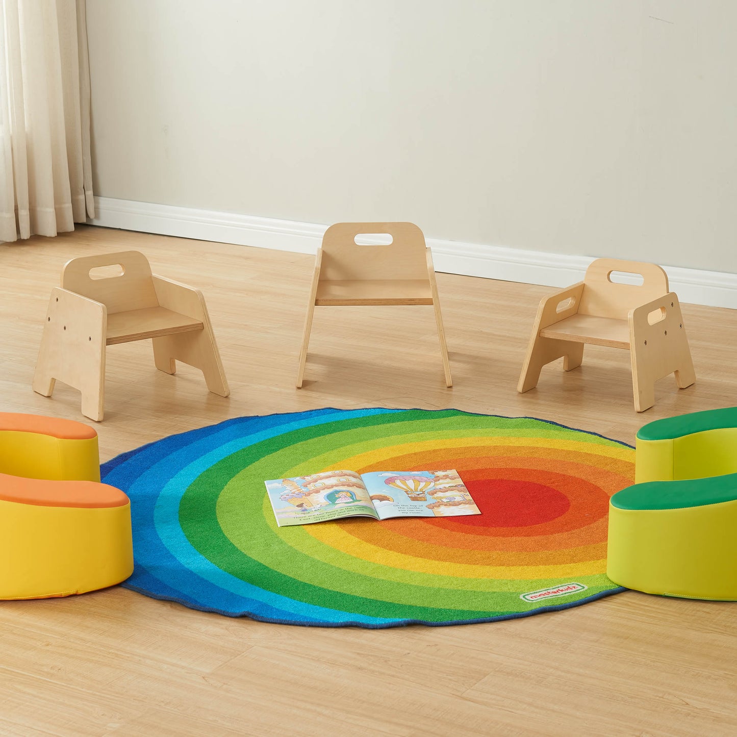 Masterkidz Woody Toddler Chair Set of 2張套裝 小木人系列 幼兒木椅