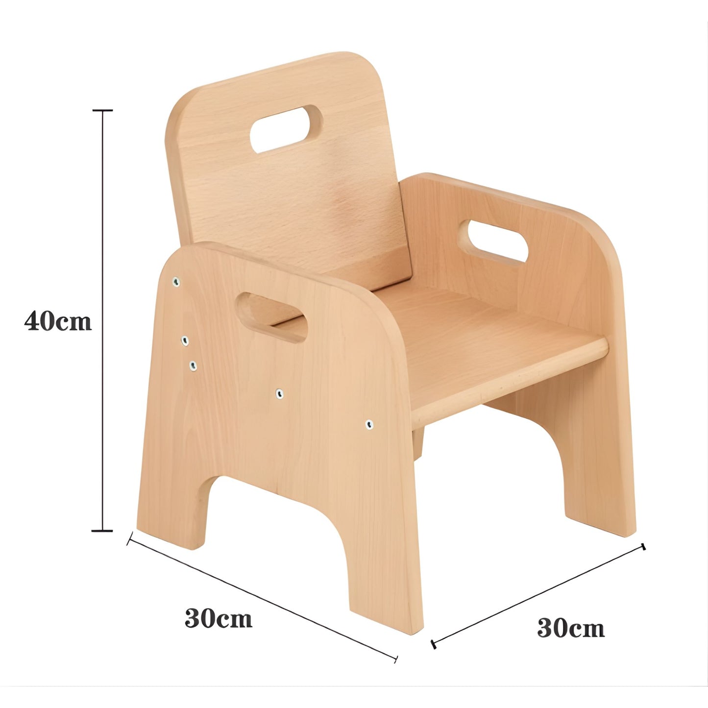 Montessori Infant Chair BW
