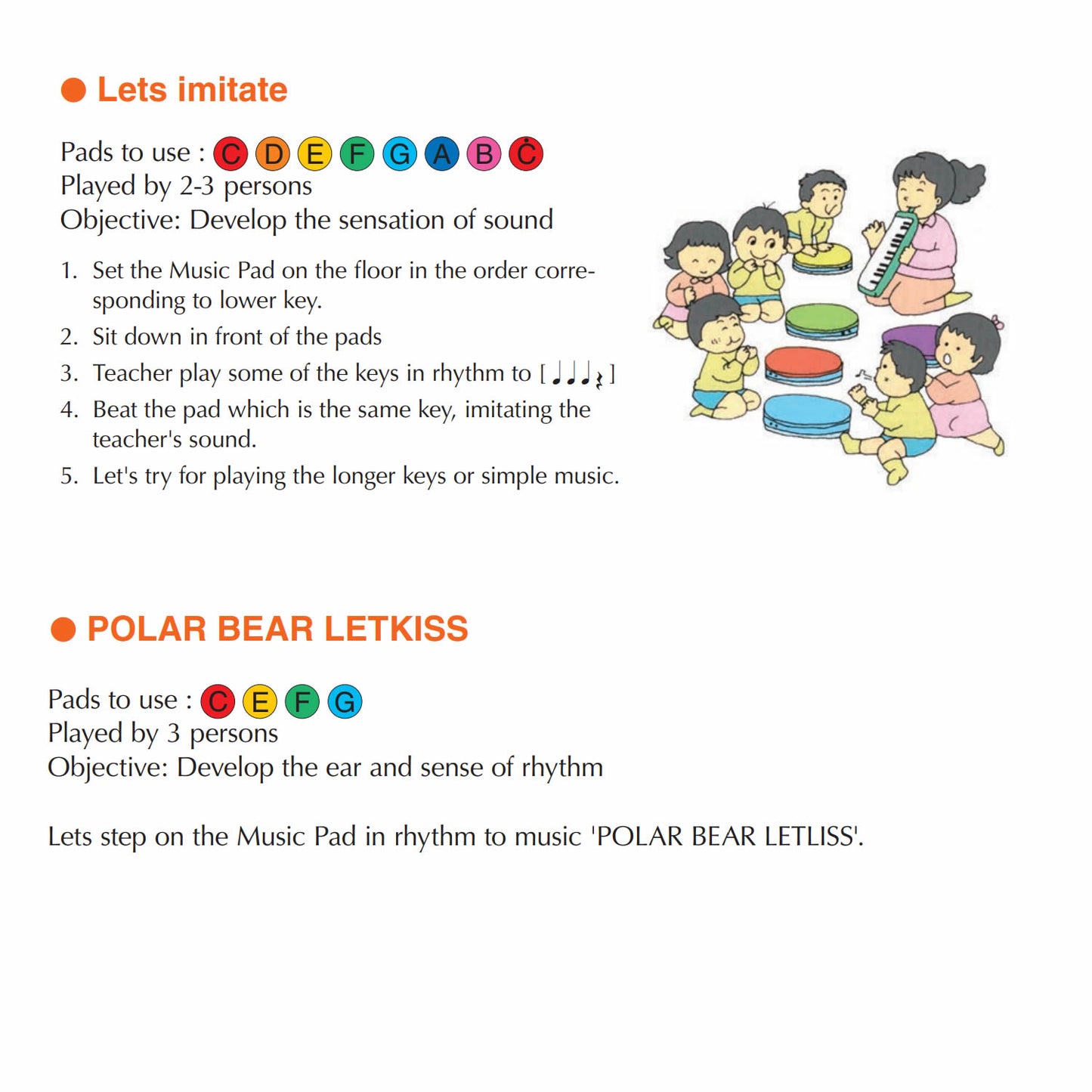 DO-RA-MI Stepping Pad Set of 8