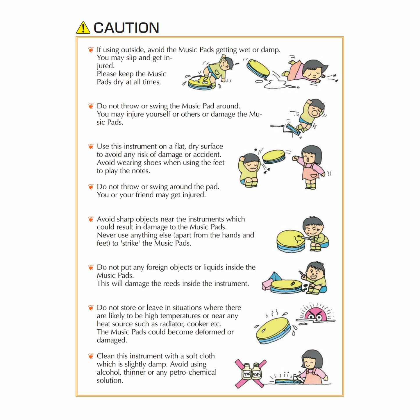 DO-RA-MI Stepping Pad Set of 8