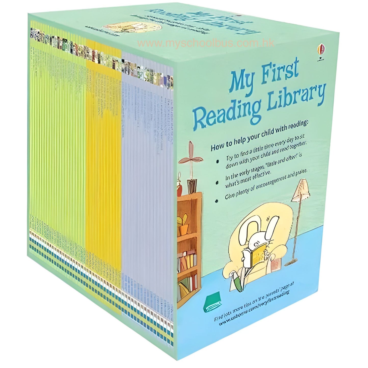 Usborne My First Reading Library Green Box 兒童英語自主閱讀分級讀物 50冊綠盒裝