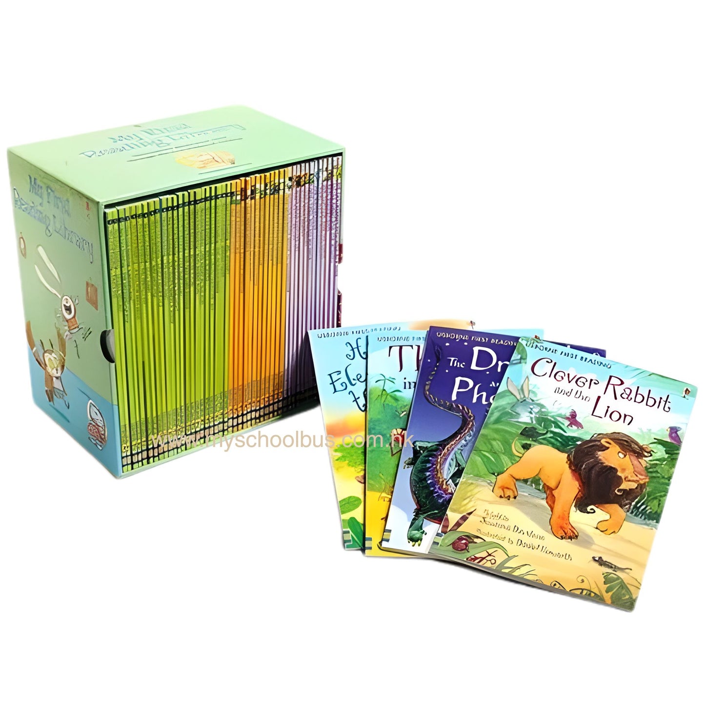 Usborne My First Reading Library Green Box 兒童英語自主閱讀分級讀物 50冊綠盒裝