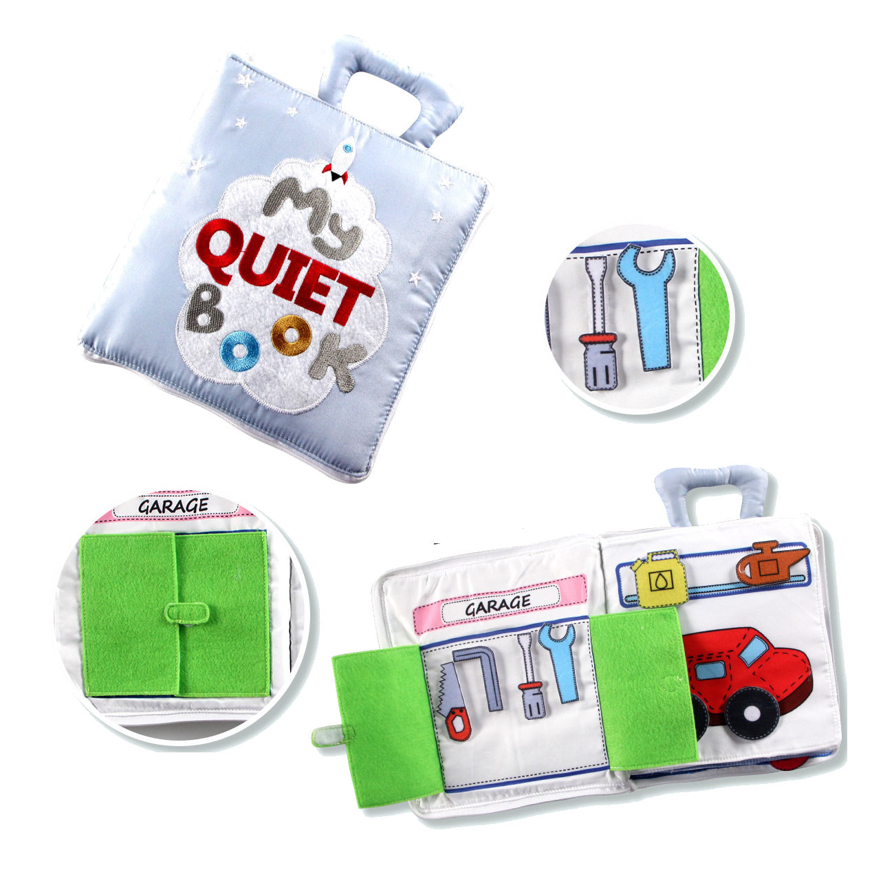 My Quiet Book - Thing That Go 我的安靜書-交通工具