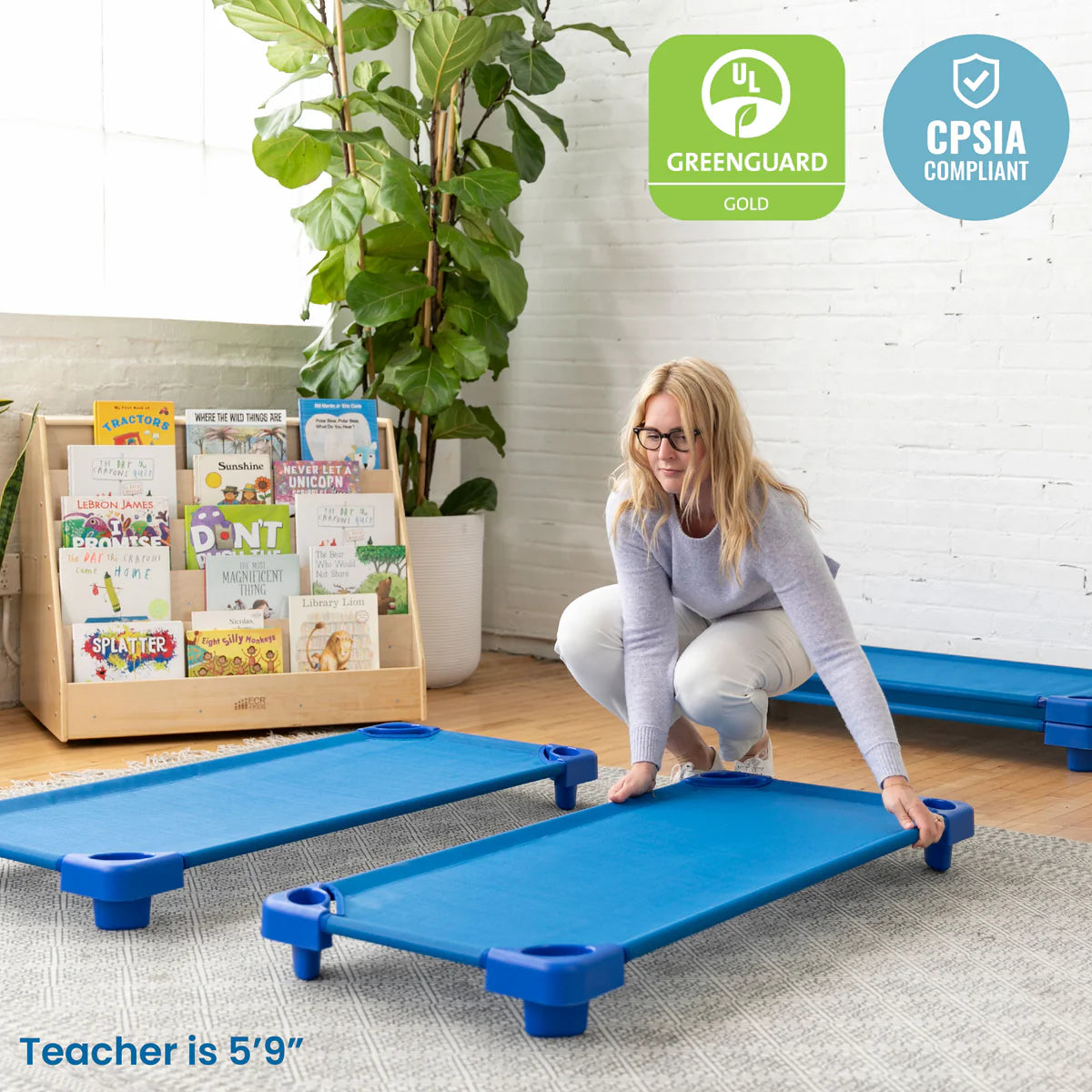 ECR4Kids Stackable Kiddie Cot 可堆疊幼兒床