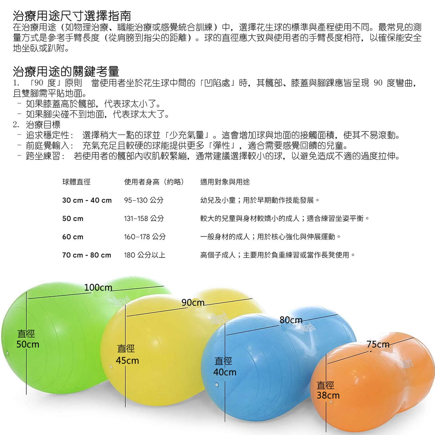 Sensory Peanut Ball Therapy and Exercise with Air-pump Color Random 感統花生球  配有充氣泵 顏色隨機