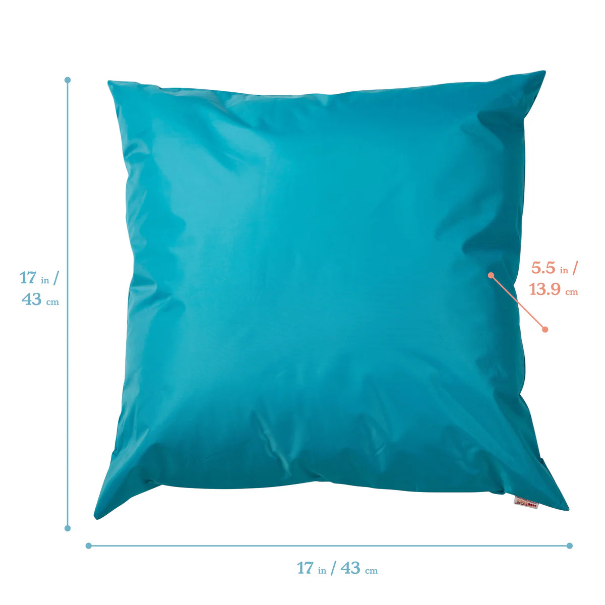 ECR4Kids SoftZone Floor Pillow Cushion Size 17" x 17" Set of 6個套裝 咕臣座墊