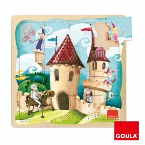 Goula Castle Puzzle 16pcs