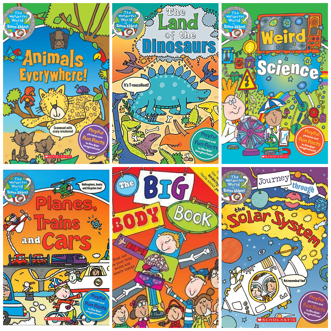 The Wonderful World of Simon Abbott 6 Books Set