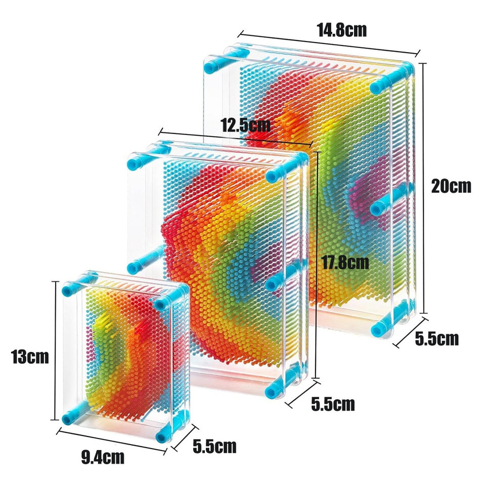 Fidget Sensory Pinart 倒模針板感官玩具