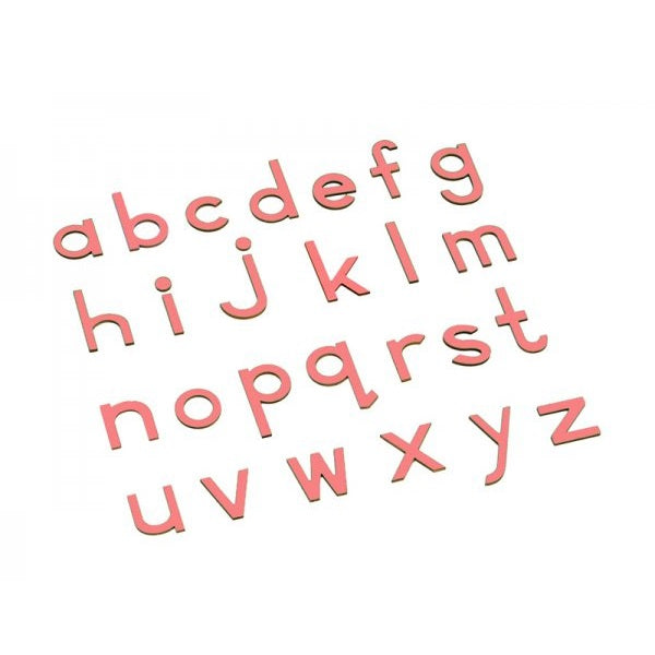 Kindermatic Montessori Lowercase Small Movable Alphabets 蒙特梭利 小號小寫可移動字母
